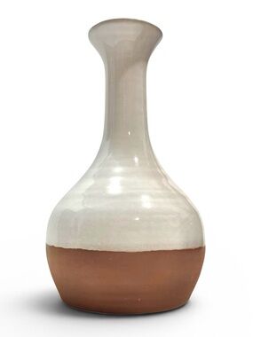 Vintage 1970s Signed Martha Pottery Art Vase - Quebec Mid-Century Modern